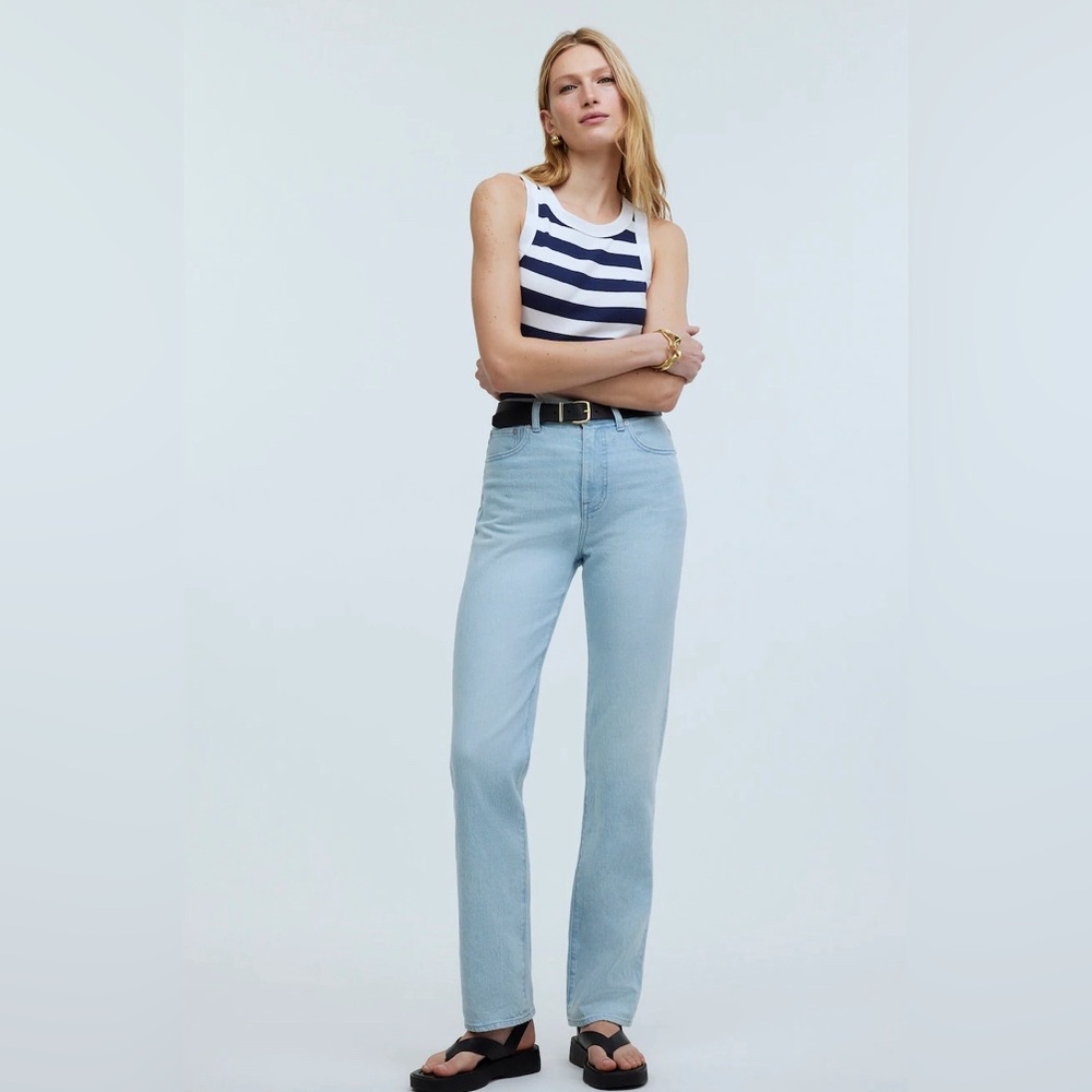 NWT Madewell 90s Straight Jean 28 Tall